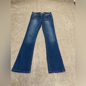y2k grunge streetwear Jolt bootcut jeans sz 3 rodeo western cowgirl denim
